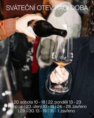 Kdy se k nám na Gorkého zastavit během Vánoc? ✨👇🏻 Celý příští týden stále klasika 13:00 - 19:00. A poté následovně: 20....